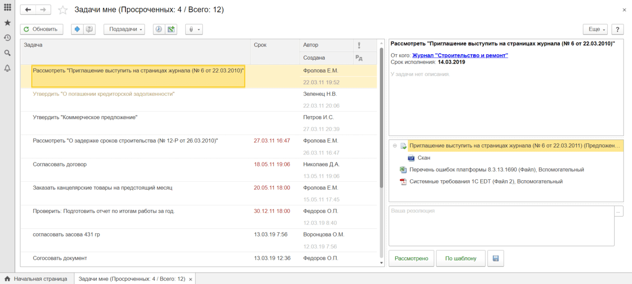 автоматизация документооборота